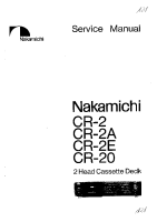Nakamichi CR-2-E-Service-Manual 